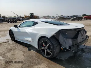 2020 Chevrolet Corvette 3LT with VIN 1G1Y82D47L5110323, listed as a Copart auction lot 70420574 with 13,670 mi miles and Salvage Title. Bid and sale history available at carsss.com. Image 2.