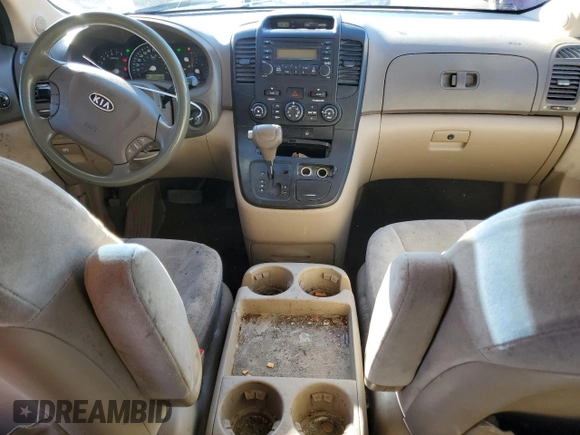 2008 Kia Sedona LX with VIN KNDMB233086248352, listed as a Copart auction lot 84154874 with 225,708 mi miles and Clean Title. Bid and sale history available at carsss.com. Image 8.