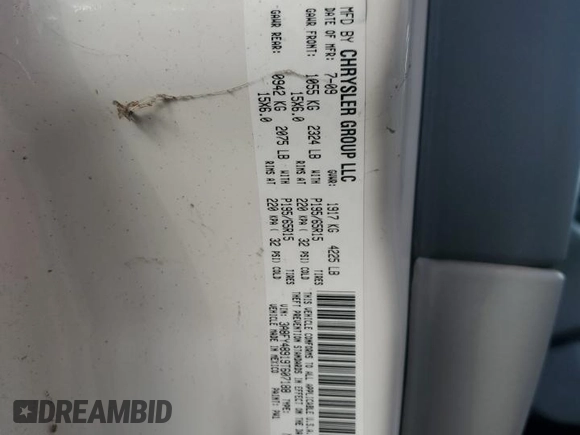 2009 Chrysler PT Cruiser with VIN 3A8FY48919T607188, listed as a Copart auction lot 78238834 with 108,236 mi miles and Salvage Title. Bid and sale history available at carsss.com. Image 12.