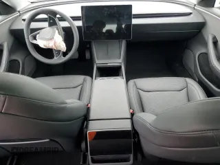 2025 Tesla Model 3 Long Range with VIN 5YJ3E1EA9SF966602, listed as a Copart auction lot 53571325 with 1,382 mi miles and Salvage title. Bid and sale history available at DreamBid. Image 8.