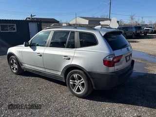 2005 BMW X3 3.0i with VIN WBXPA93455WD09939, listed as a Copart auction lot 50651495 with 147,812 mi miles and Clean Title. Bid and sale history available at carsss.com. Image 3.