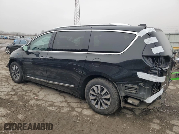 2021 Chrysler Pacifica Hybrid Limited с VIN 2C4RC1S79MR553384, выставлен на аукционе Copart как лот 43167425 с пробегом 49 367 миль миль и На запчасти • Non repairable. История ставок и продаж доступна на DreamBid. Изображение 2.