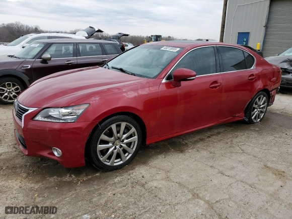 2015 Lexus GS 350 with VIN JTHBE1BL4FA005890, listed as a Copart auction lot 46813855 with 175583 miles and Salvage Title. Bid and sale history available at carsss.com. Image 1.