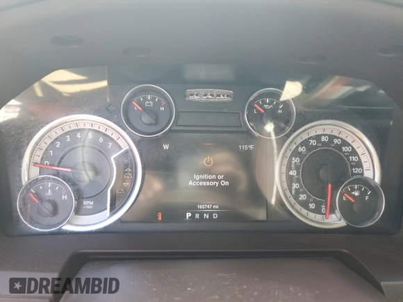 2016 Ram 1500 Laramie z VIN 1C6RR7NT2GS203230, wystawiony jako Copart lot #58754805 z przebiegiem 165 747 mil mil oraz Czysty tytuł • Clean title. Historia ofert i sprzedaży dostępna na DreamBid. Obrazek 9.