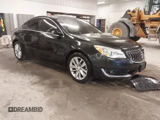 2015 Buick Regal Premium I with VIN 2G4GN5EX8F9193124, listed as a IAAI auction lot 41027861 with 134,977 mi miles. Bid and sale history available at carsss.com. Image 1.