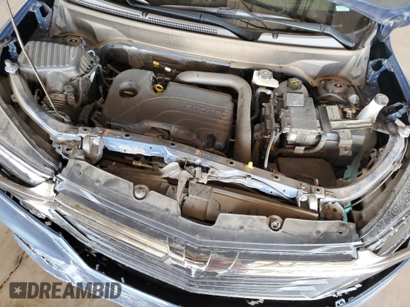 2024 Chevrolet Equinox LS z VIN 3GNAXHEG8RL373976, wystawiony jako Copart lot #54195365 z przebiegiem 26 933 mil mil oraz Szkoda całkowita • Salvage title. Historia ofert i sprzedaży dostępna na DreamBid. Obrazek 11.