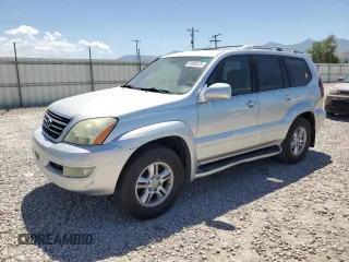 2006 Lexus GX 470 z VIN JTJBT20X360125055, wystawiony jako Copart lot #58985475 z przebiegiem 203 582 mil mil oraz Tytuł czysty. Historia ofert i sprzedaży dostępna na DreamBid. Obrazek 1.