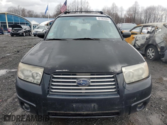 2007 Subaru Forester X with VIN JF1SG63627H713152, listed as a Copart auction lot 81984064 with 183,025 mi miles and Clean Title. Bid and sale history available at carsss.com. Image 5.