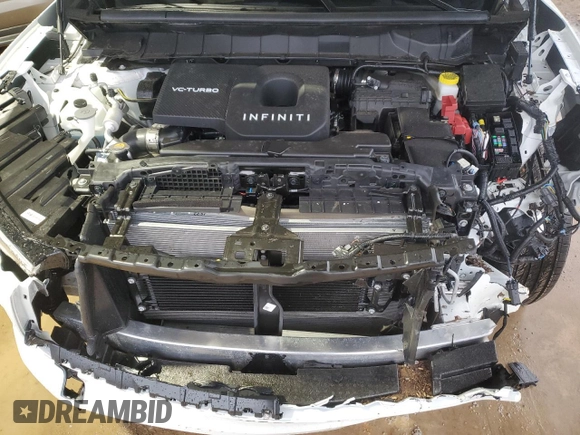 2025 Infiniti QX60 с VIN 5N1AL1ER5SC336507, выставлен на аукционе Copart как лот 53076215 с пробегом 618 миль миль и Списание • Salvage title. История ставок и продаж доступна на DreamBid. Изображение 12.