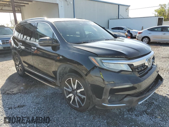 2019 Honda Pilot Touring 8-Passenger z VIN 5FNYF5H97KB007291, wystawiony jako Copart lot #47608765 z przebiegiem 70 758 mil mil oraz Szkoda całkowita • Salvage title. Historia ofert i sprzedaży dostępna na DreamBid. Obrazek 4.