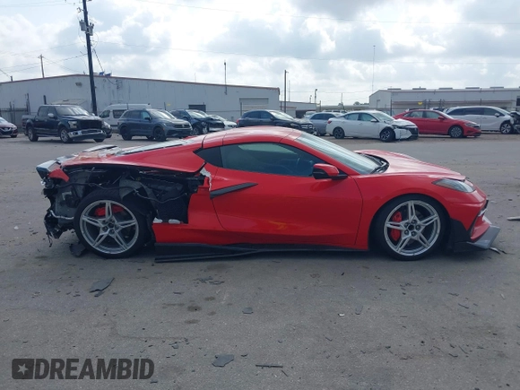 2023 Chevrolet Corvette 2LT with VIN 1G1YB2D47P5100608, listed as a IAAI auction lot 42103534 with 19,694 mi miles and . Bid and sale history available at DreamBid. Image 14.
