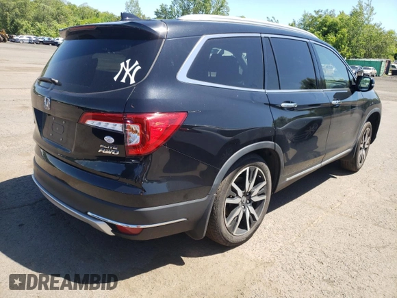2022 Honda Pilot Elite z VIN 5FNYF6H03NB055138, wystawiony jako Copart lot #56964055 z przebiegiem 40 012 mil mil oraz Szkoda całkowita • Salvage title. Historia ofert i sprzedaży dostępna na DreamBid. Obrazek 3.