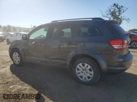 2016 Dodge Journey SE with VIN 3C4PDCABXGT103296, listed as a Copart auction lot 56358715 with 106,821 mi miles and Clean Title. Bid and sale history available at DreamBid. Image 2.