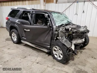 2012 Toyota 4Runner SR5 with VIN JTEBU5JR3C5099357, listed as a Copart auction lot 43453555 with 0 mi miles and Salvage Title. Bid and sale history available at carsss.com. Image 4.