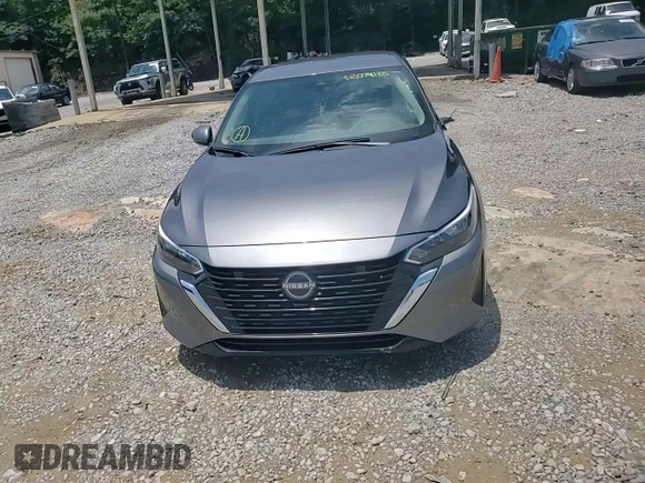 2024 Nissan Sentra S with VIN 3N1AB8BV8RY207327, listed as a Copart auction lot 62074185 with 25,782 mi miles and Salvage title. Bid and sale history available at DreamBid. Image 13.