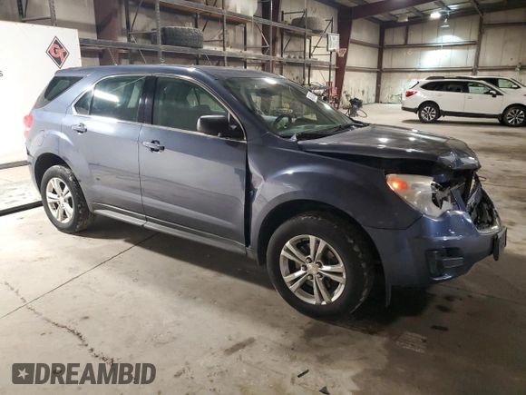 2014 Chevrolet Equinox LS with VIN 2GNALAEK7E6198058, listed as a Copart auction lot 48039435 with 170,395 mi miles and Salvage Title. Bid and sale history available at carsss.com. Image 4.
