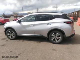 2023 Nissan Murano SV with VIN 5N1AZ2BS9PC138368, listed as a IAAI auction lot 41826107 with 57,887 mi miles. Bid and sale history available at carsss.com. Image 14.