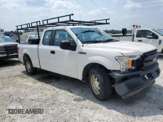 2020 Ford F-150 XL with VIN 1FTEX1CB0LFB98035, listed as a Copart auction lot 44236955 with 82,235 mi miles and Salvage title. Bid and sale history available at DreamBid. Image 4.