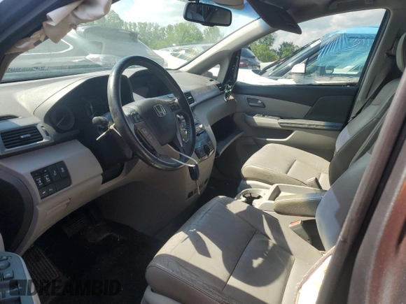 2012 Honda Odyssey Touring with VIN 5FNRL5H93CB028282, listed as a Copart auction lot 52322015 with 206,582 mi miles and Salvage Title. Bid and sale history available at carsss.com. Image 7.