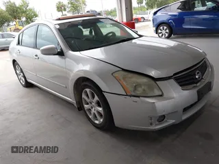 2008 Nissan Maxima SE with VIN 1N4BA41E28C806946, listed as a IAAI auction lot 42410243 with Not provided miles and . Bid and sale history available at DreamBid. Image 1.