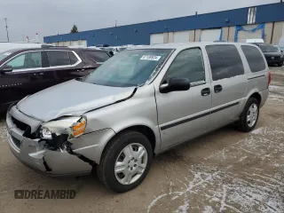 2008 Chevrolet Uplander LS with VIN 1GNDV23W18D107617, listed as a Copart auction lot 87189924 with 82,727 mi miles and Clean Title. Bid and sale history available at carsss.com. Image 1.