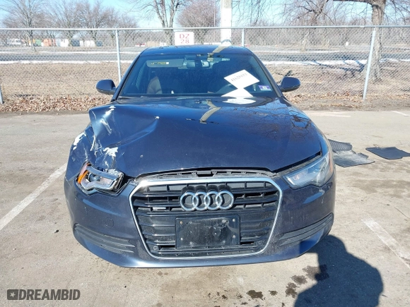 2014 Audi A6 2.0T Premium Plus with VIN WAUGFAFC4EN133050, listed as a IAAI auction lot 41625553 with 130,251 mi miles. Bid and sale history available at carsss.com. Image 12.