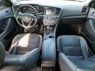 2013 Kia Optima Hybrid EX with VIN KNAGM4ADXD5060028, listed as a Copart auction lot 69083304 with 119,701 mi miles and Salvage Title. Bid and sale history available at carsss.com. Image 8.