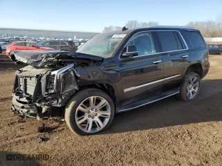 2017 Cadillac Escalade Luxury with VIN 1GYS4BKJ1HR158072, listed as a Copart auction lot 48889315 with 84,730 mi miles and Clean Title. Bid and sale history available at carsss.com. Image 1.
