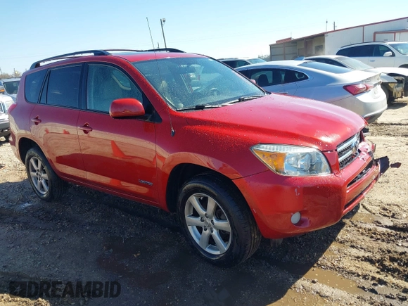 2007 Toyota RAV4 Limited with VIN JTMZK31V875015193, listed as a IAAI auction lot 41479869 with 180,144 mi miles. Bid and sale history available at carsss.com. Image 1.