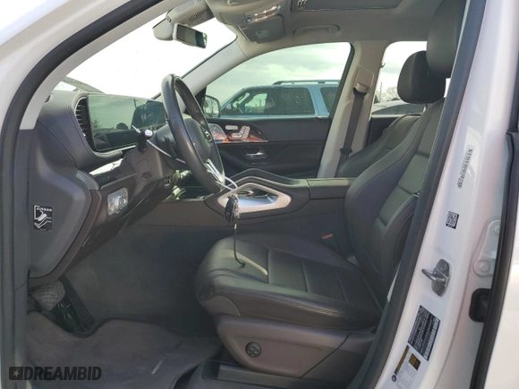 2020 Mercedes-Benz GLS with VIN 4JGFF5KE6LA073897, listed as a Copart auction lot 43541835 with 36,586 mi miles and Salvage Title. Bid and sale history available at carsss.com. Image 7.