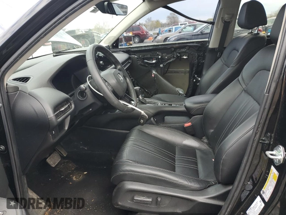2023 Honda HR-V EX-L with VIN 3CZRZ2H74PM718629, listed as a Copart auction lot 52628595 with 104,108 mi miles and Salvage title. Bid and sale history available at DreamBid. Image 7.