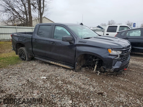 2023 Chevrolet Silverado 1500 LT Trail Boss with VIN 3GCUDFED0PG134288, listed as a Copart auction lot 79944674 with 31,548 mi miles and Salvage Title. Bid and sale history available at DreamBid. Image 4.