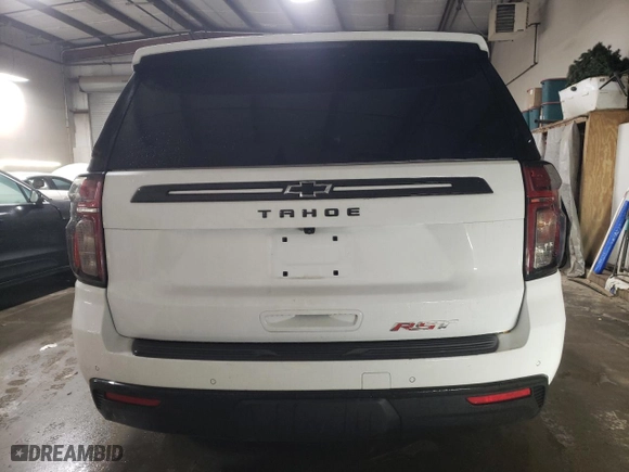 2023 Chevrolet Tahoe RST with VIN 1GNSKRKD9PR557106, listed as a Copart auction lot 89154225 with 8,197 mi miles and Salvage Title. Bid and sale history available at carsss.com. Image 6.