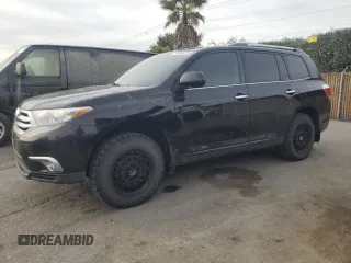 2012 Toyota Highlander Limited with VIN 5TDDK3EH9CS110297, listed as a Copart auction lot 48595825 with 173,939 mi miles and Salvage Title. Bid and sale history available at carsss.com. Image 1.