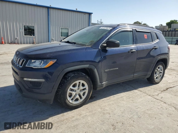 2020 Jeep Compass Sport с VIN 3C4NJCAB8LT169629, выставлен на аукционе Copart как лот 57229625 с пробегом 115 461 миль миль и Списание • Salvage title. История ставок и продаж доступна на DreamBid. Изображение 1.