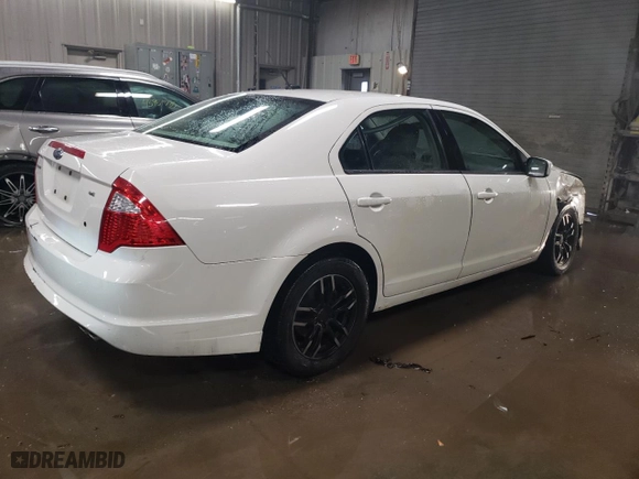 2010 Ford Fusion SE with VIN 3FAHP0HA0AR118326, listed as a Copart auction lot 46061525 with 123,508 mi miles and Salvage Title. Bid and sale history available at carsss.com. Image 3.