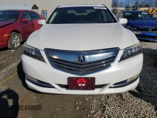 2014 Acura RLX Advance Pkg with VIN JH4KC1F90EC007241, listed as a Copart auction lot 83862984 with 117,150 mi miles and Salvage Title. Bid and sale history available at carsss.com. Image 5.