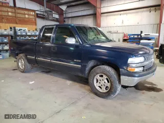 2002 Chevrolet Silverado 1500 LS with VIN 1GCEK19T72E200348, listed as a Copart auction lot 45974865 with 287,477 mi miles and Salvage Title. Bid and sale history available at carsss.com. Image 4.