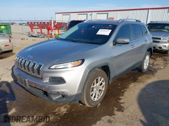2016 Jeep Cherokee Latitude with VIN 1C4PJMCB5GW218166, listed as a IAAI auction lot 40458497 with 145,272 mi miles and . Bid and sale history available at carsss.com. Image 17.