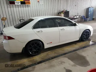 2004 Acura TSX z VIN JH4CL96894C011250, wystawiony jako Copart lot #59692385 z przebiegiem 163 507 mil mil oraz Szkoda całkowita • Salvage title. Historia ofert i sprzedaży dostępna na DreamBid. Obrazek 3.