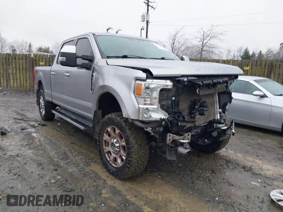 2021 Ford F-250 XL with VIN 1FT7W2BN7MEC87346, listed as a IAAI auction lot 41504321 with 52,397 mi miles and . Bid and sale history available at DreamBid. Image 1.