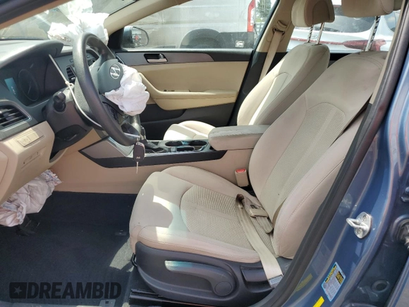 2017 Hyundai Sonata 2.4L with VIN 5NPE24AF6HH519501, listed as a Copart auction lot 53029545 with 90,226 mi miles and Salvage Title. Bid and sale history available at carsss.com. Image 7.