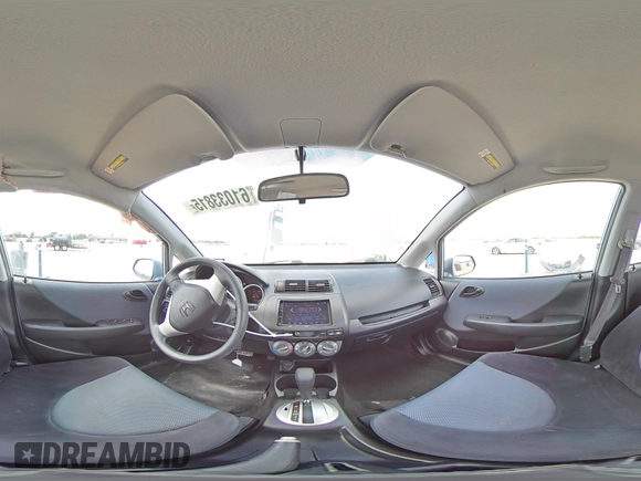 2008 Honda Fit with VIN JHMGD38438S068027, listed as a Copart auction lot 61033815 with 151,639 mi miles and Salvage title. Bid and sale history available at DreamBid. Image 15.