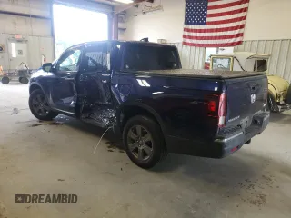 2020 Honda Ridgeline RTL-E with VIN 5FPYK3F71LB016725, listed as a Copart auction lot 60541485 with 66,840 mi miles and Salvage title. Bid and sale history available at DreamBid. Image 2.