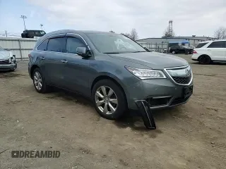 2014 Acura MDX Advance with VIN 5FRYD4H8XEB039386, listed as a Copart auction lot 48935905 with Not Provided miles and Salvage Title. Bid and sale history available at DreamBid. Image 12.