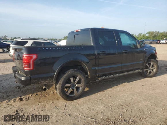 2015 Ford F-150 XL with VIN 1FTEW1CG4FKD08546, listed as a Copart auction lot 55944185 with 140,050 mi miles and Salvage title. Bid and sale history available at DreamBid. Image 3.