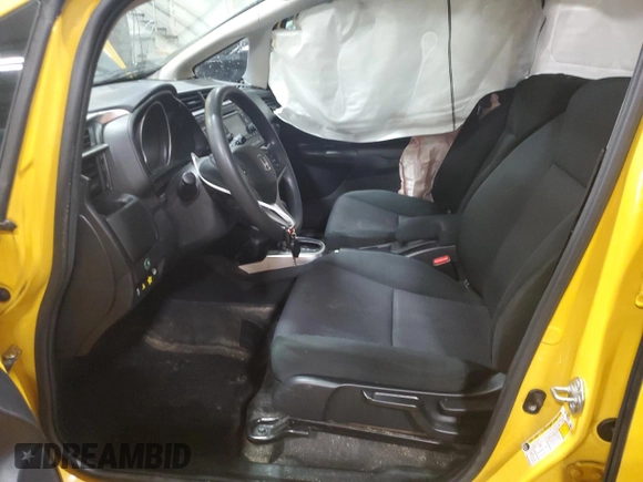 2018 Honda Fit LX with VIN 3HGGK5H45JM730550, listed as a Copart auction lot 61151765 with 50,924 mi miles and Salvage title. Bid and sale history available at DreamBid. Image 7.