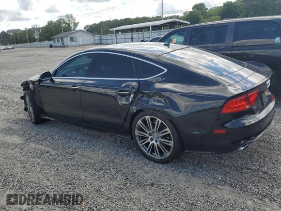 2012 Audi A7 Prestige with VIN WAU2GAFC1CN069845, listed as a Copart auction lot 55903315 with 79,485 mi miles and Salvage title. Bid and sale history available at DreamBid. Image 2.