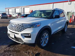 2022 Ford Explorer Platinum with VIN 1FM5K8HC8NGA33268, listed as a IAAI auction lot 41456814 with 47,700 mi miles. Bid and sale history available at carsss.com. Image 17.