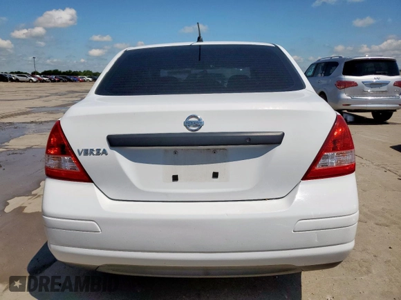 2010 Nissan Versa 1.6 with VIN 3N1CC1AP5AL403629, listed as a Copart auction lot 58264865 with 86,399 mi miles and Salvage title. Bid and sale history available at DreamBid. Image 6.